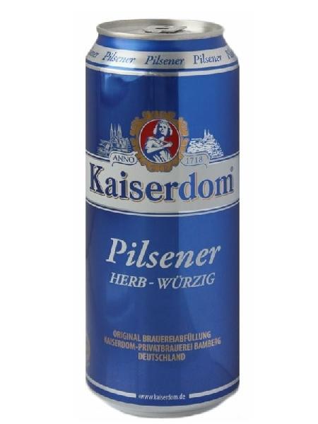 Пиво Kaiserdom Pilsener Кайзердом Пилснер ж/б 500 мл