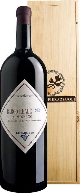 Вино Tenuta Cantagallo Barco Reale di Carmignano DOC Барко Реале ди Карминьяно в деревянной упаковке 2016 3000 мл
