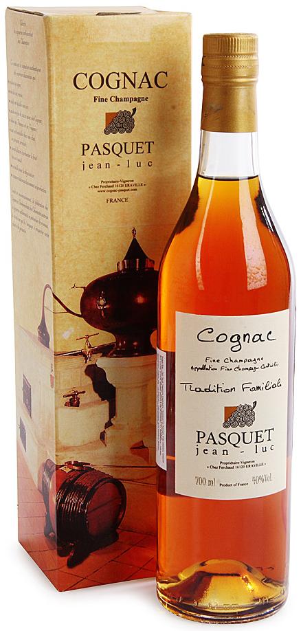 Коньяк Jean-Luc Pasquet Tradition Familiale gift box 700 мл