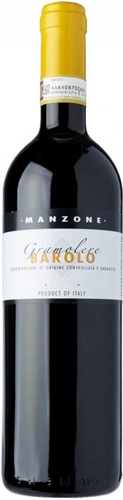 Вино Manzone Gramolere  Barolo DOCG  Манзонe Грамолере  Бароло  2014 750 мл