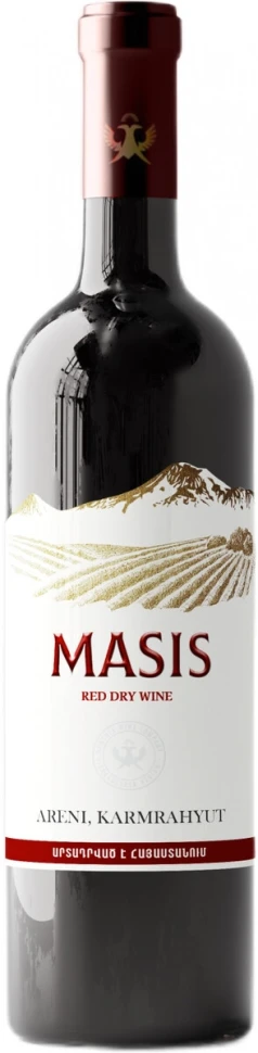 Вино Masis Red Dry 750 мл