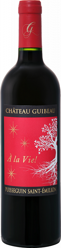 Вино Chateau Guibeau "A la Vie" Puisseguin Saint-Emilion  2016 750 мл