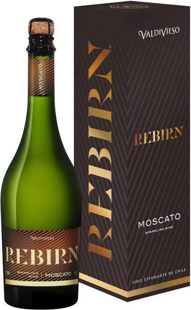 Игристое вино Rebirn Moscato Vina Valdivieso gift box  2023  750 мл  