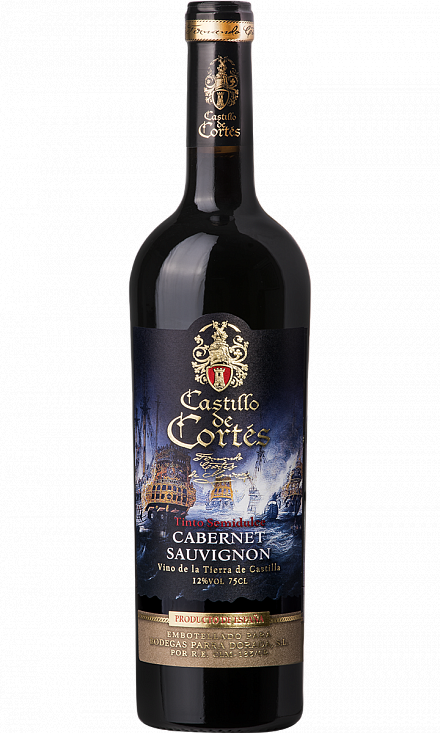 Вино  Castillo de Cortès Cabernet Sauvignon semidulce Castillo de Cortes Кастильо де Кортес Каберне Совиньон полусладкое Кастильо де Кортес 750 мл