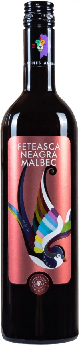 Вино Castel Mimi AnimAliens Feteasca Neagra-Malbec  2020  750 мл