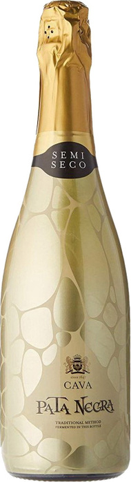 Игристое вино "Pata Negra" Semi-Seco  Cava  2019 750 мл