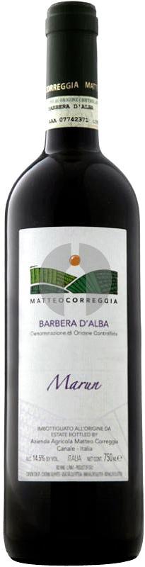 Вино Matteo Correggia Marun Barbera d'Alba DOC Марун Барбера д'Альба ДОК 2012  750 мл