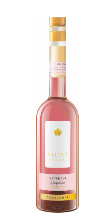 Вино Фанагория Velvet Season  Вельвет  Бархатный сезон Саперави розовое десертное 500 мл