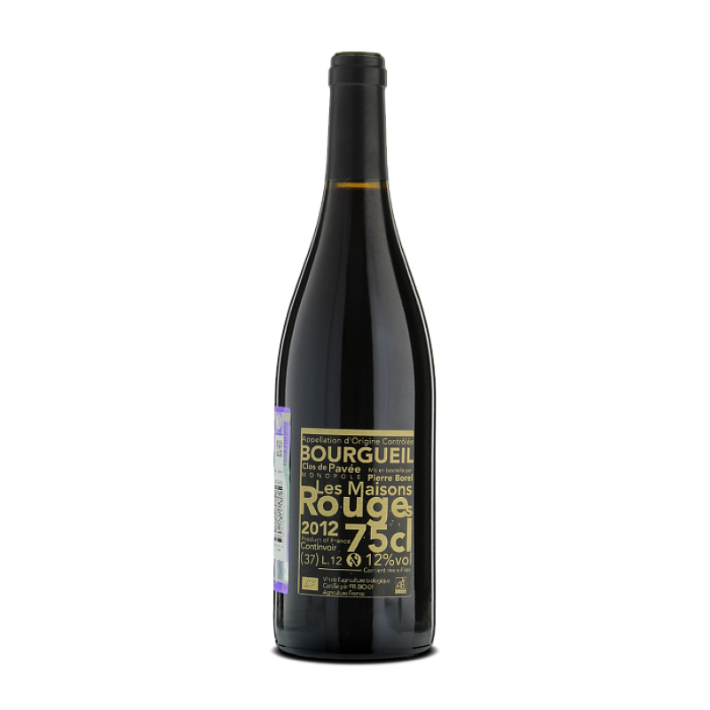 Вино Pierre Borel Clos de Pavée Bourgueil AOCПьер Борель Кло дё Пави Бургёй  2018 750 мл