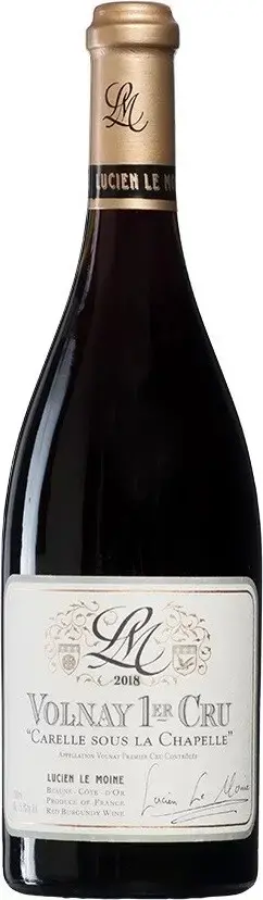 Вино Lucien Le Moine Volnay 1er Cru Carelle Sous La Chapelle AOC  2023  750 мл