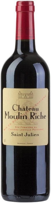 Вино Chateau Moulin Riche Saint-Julien 2017 750 мл 13%