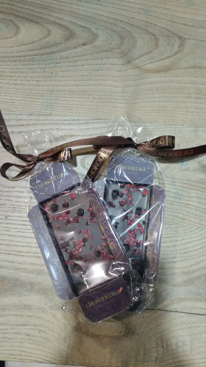 Шоколад Темный Вишня Черника  50 г