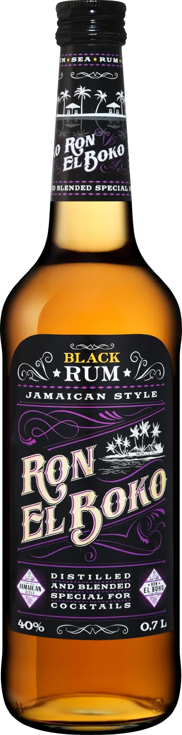 Ром Bimmerle Ron El Boko Black Rum 700 мл 40%