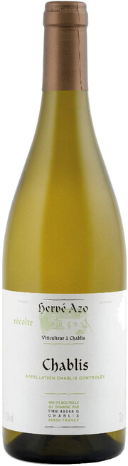 Вино Herve Azo Chablis AOC  2021 750 мл