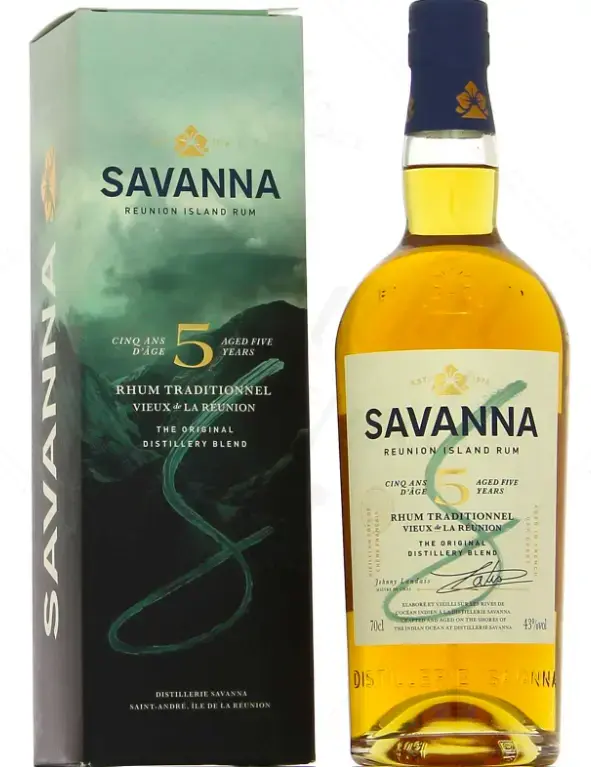 Ром Savanna 5 Years Old gift box  700 мл  