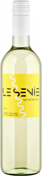 Вино  Le Senie  Vermentino  Terre Siciliane  2021  750 мл