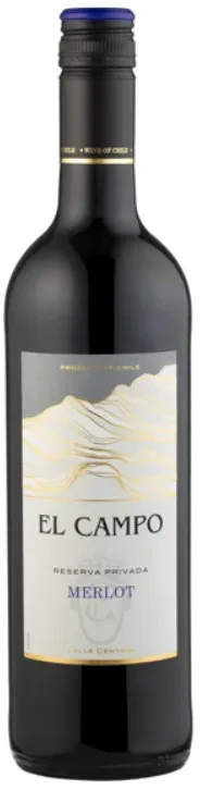 Вино  El Campo Merlot Reserva Privada  2022   750 мл 