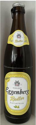 Пивной напиток  Eggenberg Radler Naturtrub   500 мл  2,4 %