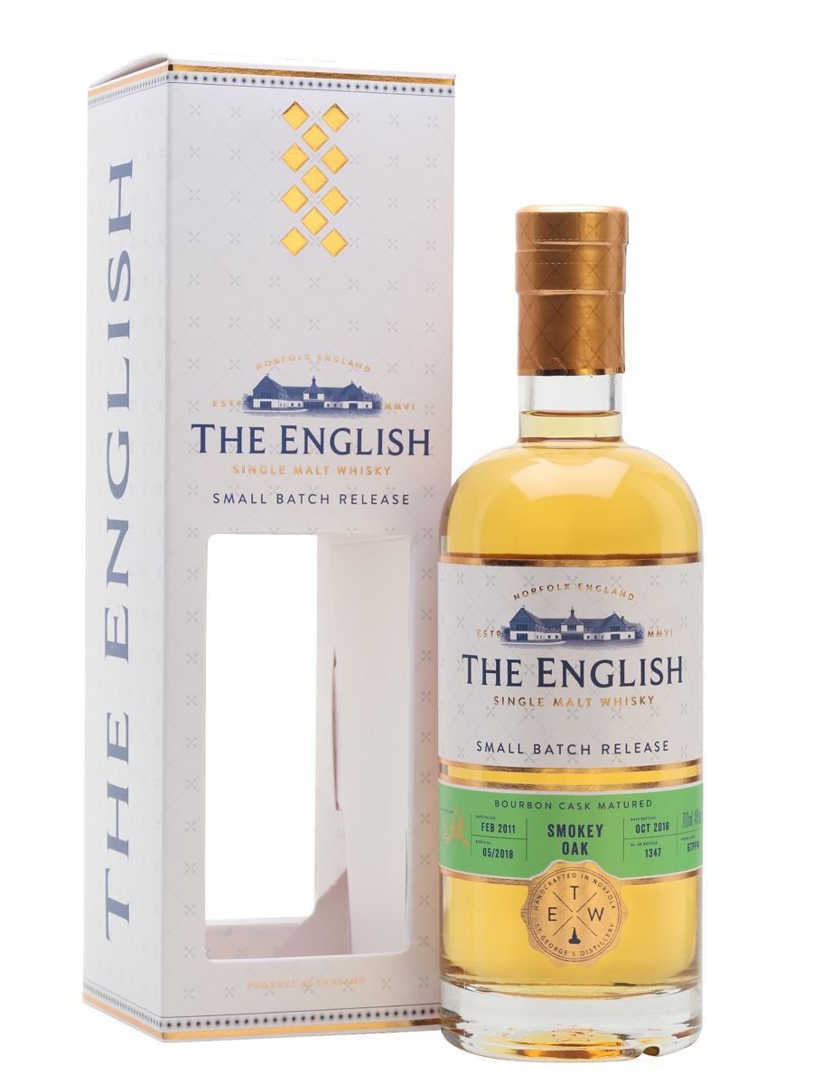 Виски The  English  Small Batch Release - Smokey Oak - Bourbon Cask Matured  700 мл