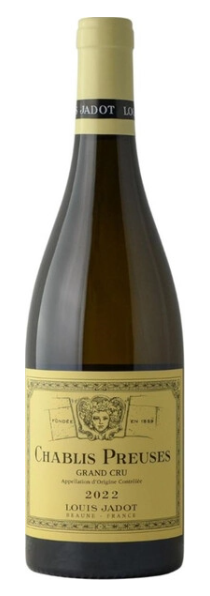 Вино Louis Jadot   Chablis   Grand Cru Preuses  2022  750 мл  12,5%