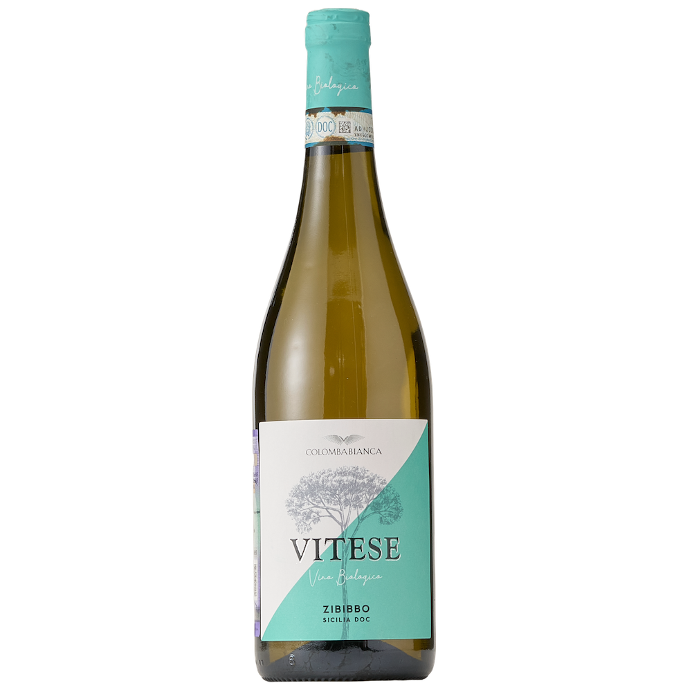 Вино Colomba Bianca   Vitese  ZIBIBBO  DOC   750 мл  12,5%