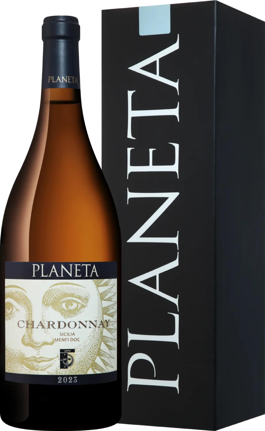 Вино Planeta Chardonnay Sicilia Menfi DOC in gift box  2023  1,5 л