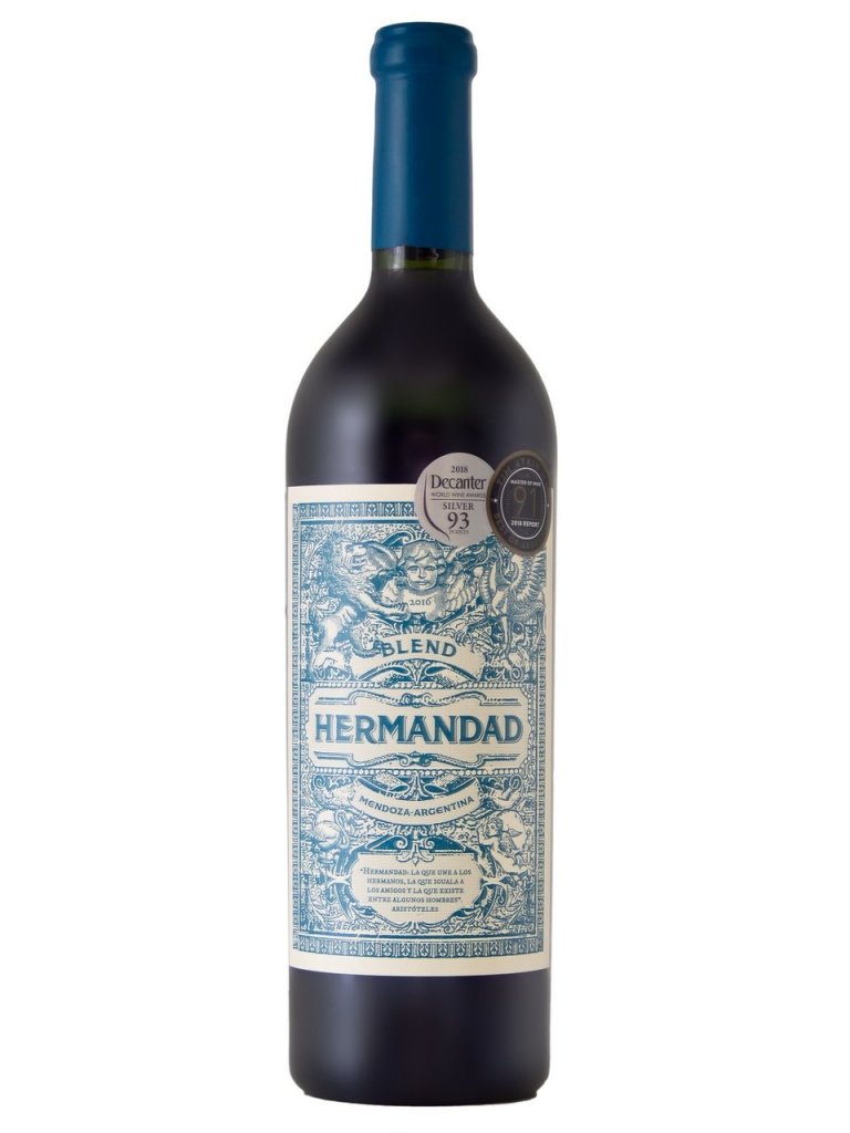 Вино  Hermandad Blend  Эрмандад Бленд   красное сухое 750 мл