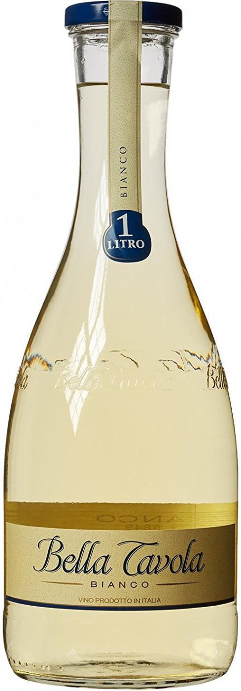 Вино Riunite Bella Tavola Bianco Semi-seccot  Белла Тавола Белое Полусухое 2019 1000 мл