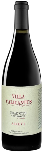Вино  Villa Calicantus  Chiar'Otto Chiaretto di Bardolino Classico DOC rose  2021   750 мл