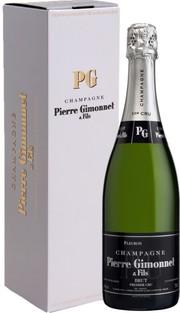 Шампанское Pierre Gimonnet & Fils Fleuron 1er Cru gift in box  750 мл