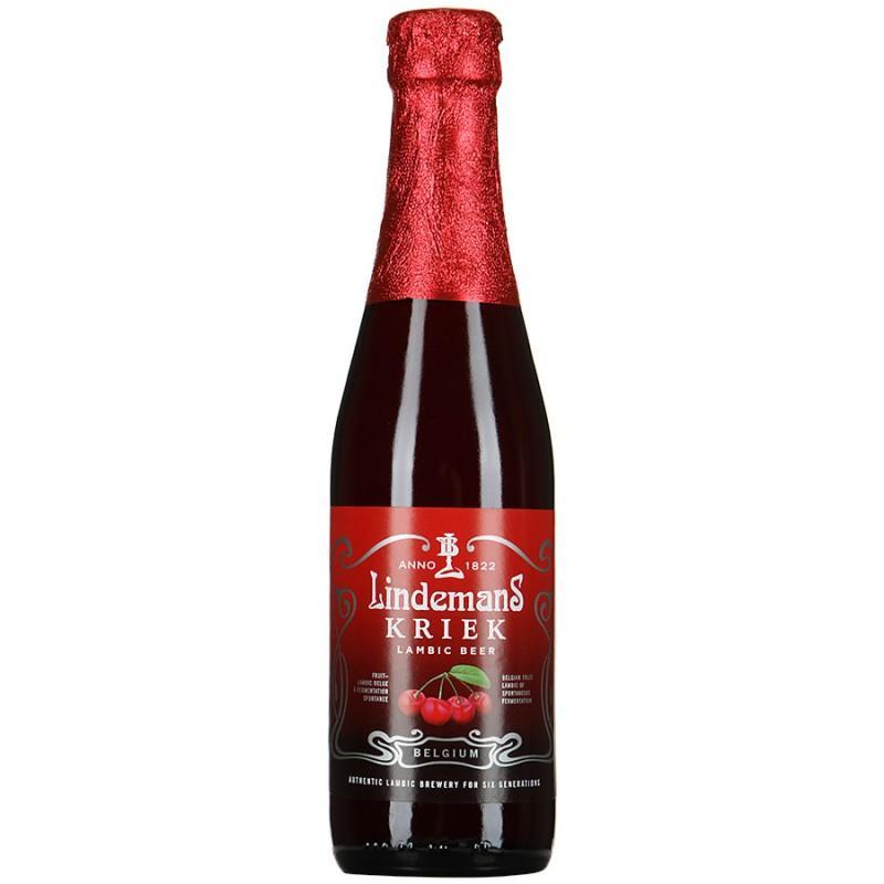 Пивной напиток Lindemans Kriek Линдеманс Крик стекло 250 мл