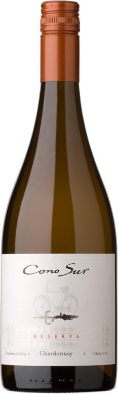 Вино Cono Sur, "Reserva" Chardonnay, Casablanca Valley DO,Коно Сур, "Резерва" Шаpдонне, 2011, 0.75 л