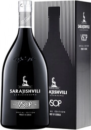 Коньяк Sarajishvili  VSOP Black в п/у 700 мл 40%