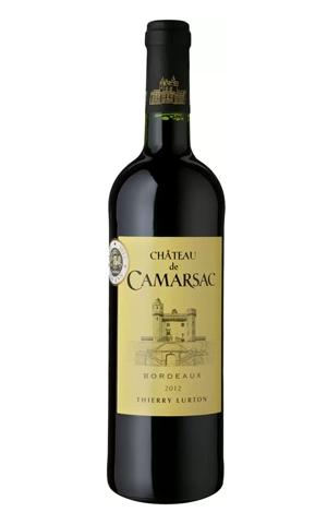 Вино Lucien Lurton, CHATEAU CAMARSAC, Люсьен Люртон "Камарсак АОС Бордо" сух.красн.0,75л 12,5%