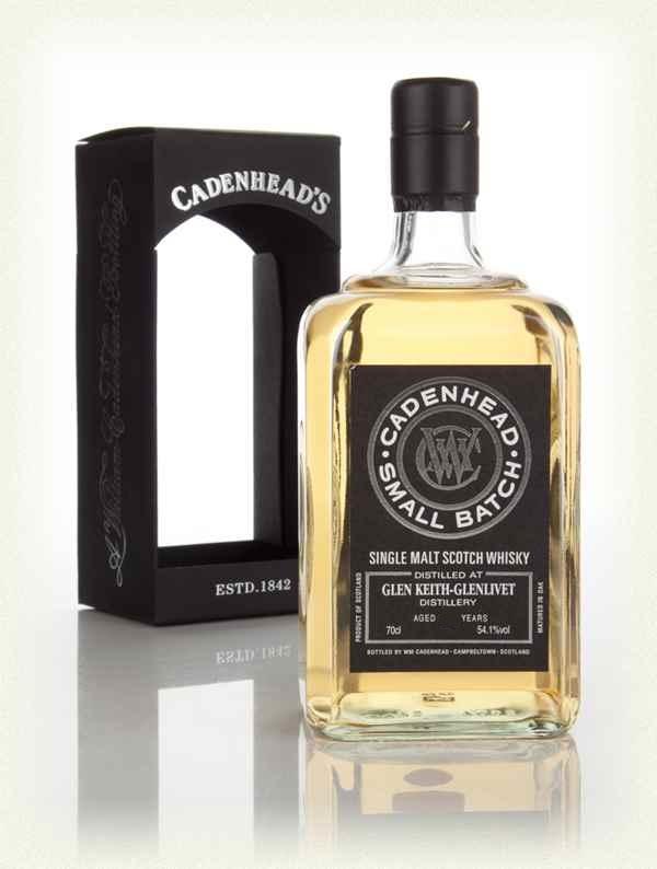 Виски Cadenhead`s, Glenkeith-Glenlivet, Гленкейт-Гленливет, 1979, 40% 75cl
