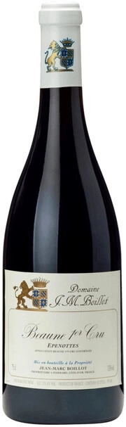 Вино Domaine J.M. Boillot  Beaune 1er Cru  Epenottes  AOС 2017 750 мл