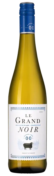 Вино безалкогольное Le Grand Noir Grenache Blanc - Chardonnay  750 мл 0%