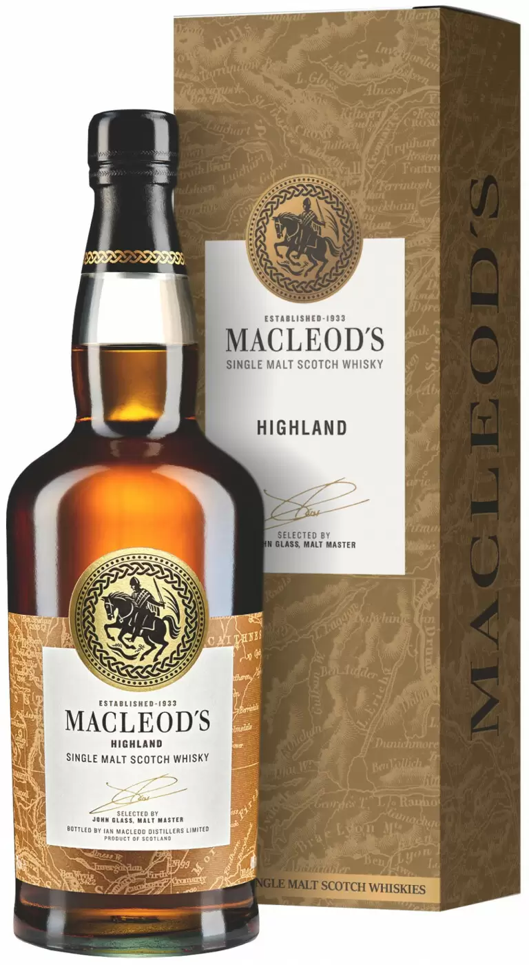 Виски Macleod's Single Highland Malt gift box  700 мл