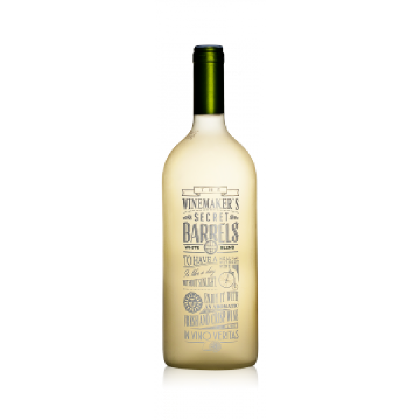 Вино VINA PUNTI FERRER, Winemaker's Secret Barrel White IGP, Вайнмейкерс Сикрет Баррель Уайт IGP 1л