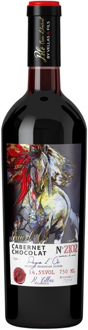 Вино Crin d'Or  Cabernet Chocolat  Pays d'Oc IGP  2022  750 мл
