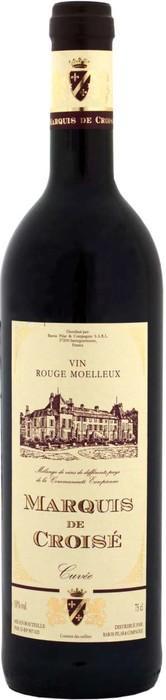 Вино Marquis de Croise Rouge Moelleux Маркиз де Круазе Красное Полусладкое 750 мл