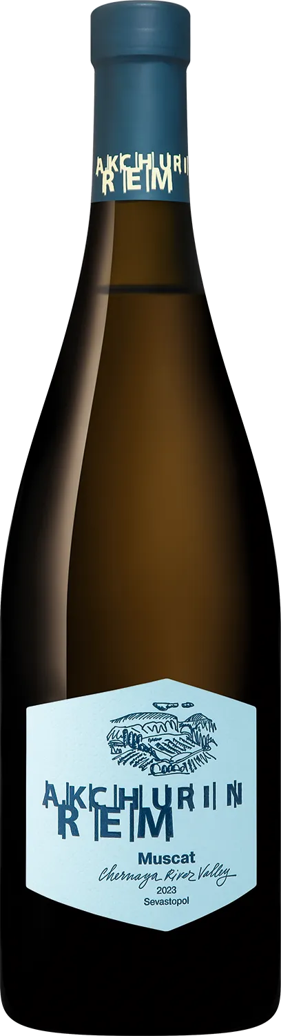 Вино Рем Акчурин Мускат  белое сухое 2023  750 мл