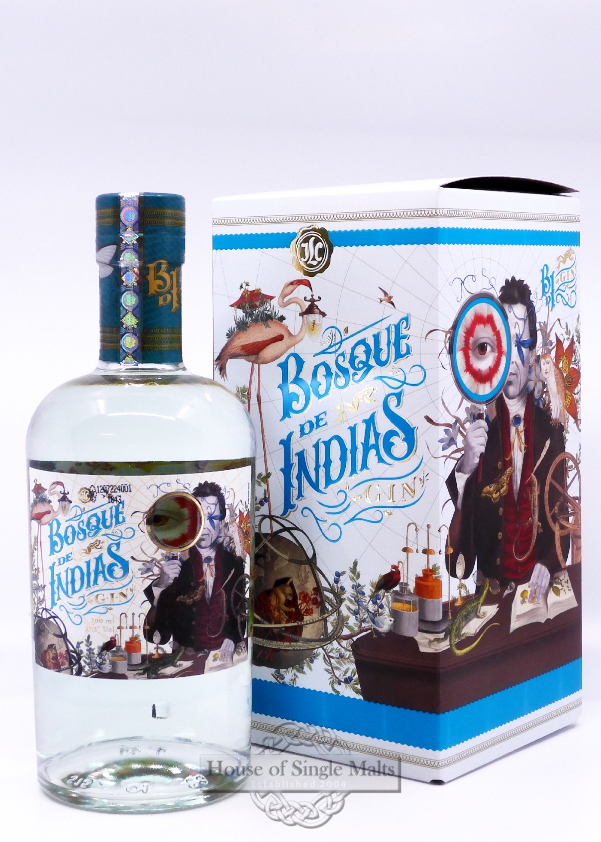 Джин    Bosque de Indias Gin   700 мл   37,5%