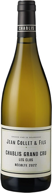 Вино Domaine Jean Collet et Fils Chablis Grand Cru Les Clos  2022  750 мл