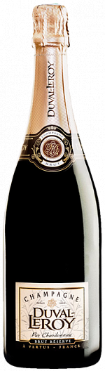 Шампанское Duval-Leroy Pur Chardonnay Brut Réserve gift box 750 мл