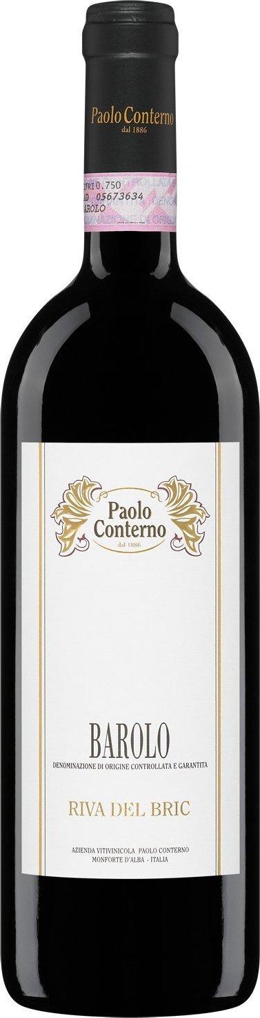 Вино Paolo Conterno Riva del Bric Barolo DOCG Паоло Контерно Рива дель Брик Бароло 2016 750 мл
