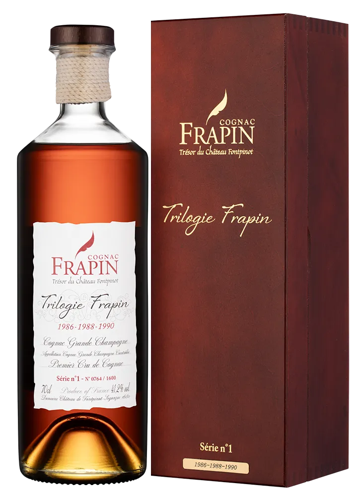Коньяк Frapin Trilogie Grand Champagne gift box 700 мл