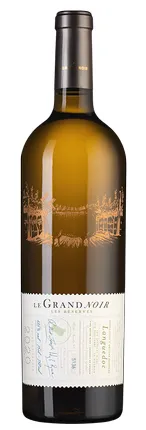 Вино Le Grand Noir Les Reserves  Blanc  Les Celliers Jean d'Alibert   Ле Гран нуар Ле Резерв  Блан  Ле Селье Жан д'Алибер  2020   750 мл