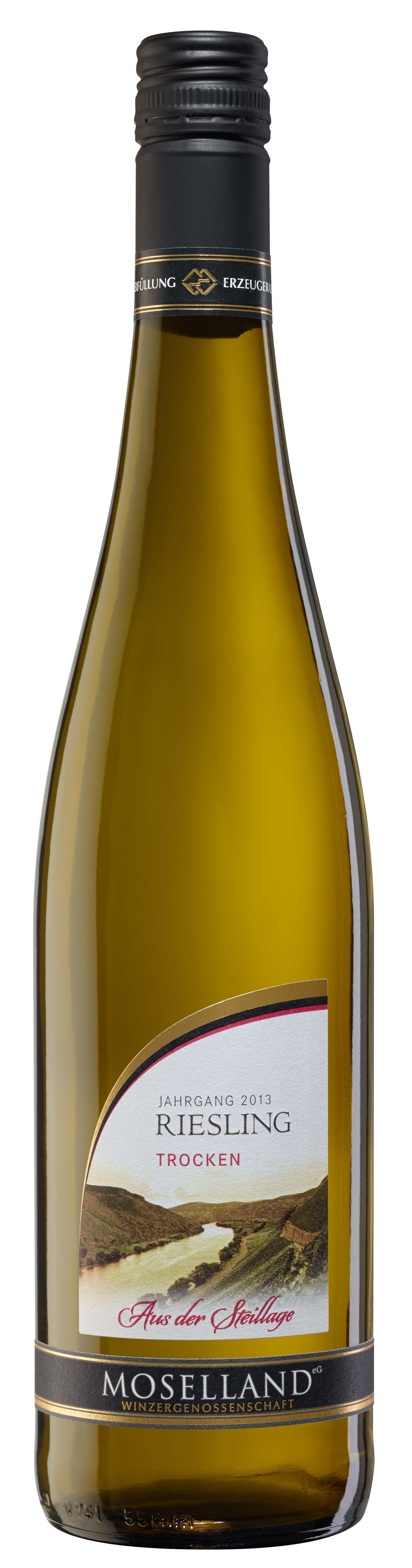 Вино Moselland Riesling Trocken Rheinhessen Мозелэнд Рислинг Трокен Рейхассен  2016 750 мл
