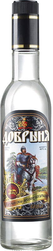 Водка "Добрыня" 0,25л 40%